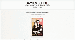 Desktop Screenshot of damienechols.com