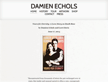 Tablet Screenshot of damienechols.com